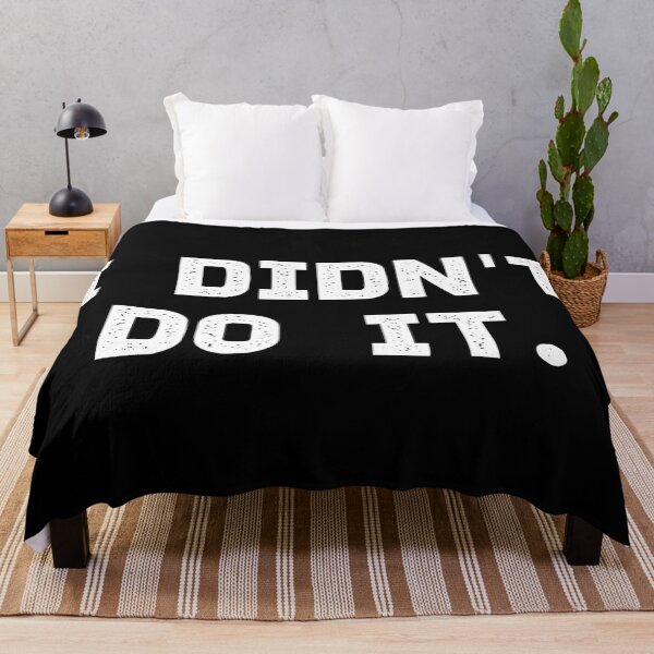 Item preview, I Didn't Do It. - White Text  designed and sold by SarahJisri.