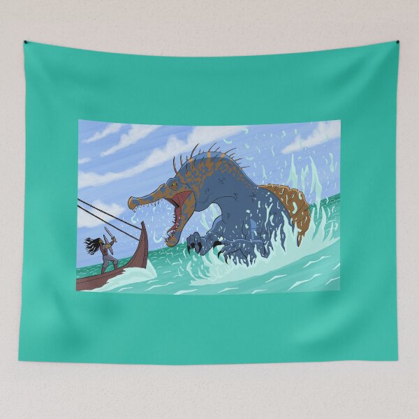 Item preview, Spino vs Viking designed and sold by munsterart.