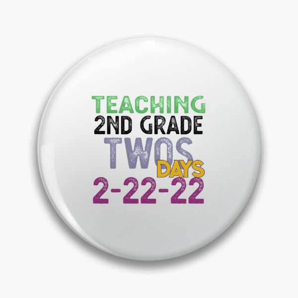 Item preview, Teaching 2nd Grade On Twosday, Twosday Kids, Twosday Teacher Gift designed and sold by fairy-taler.