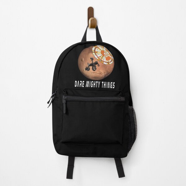 Item preview, Dare Mighty Things Mars landing Art Board Prints designed and sold by SagittarArt.