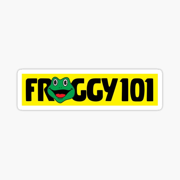 Froggy 101 Sticker