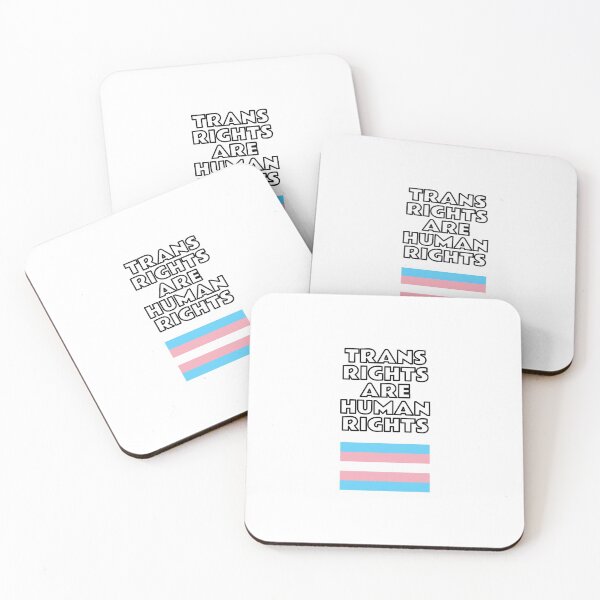 Item preview, Trans Rights Are Human Rights - Transgender Flag designed and sold by Inspirationmotivation.