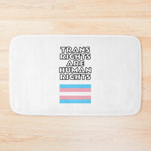 Item preview, Trans Rights Are Human Rights - Transgender Flag designed and sold by Inspirationmotivation.