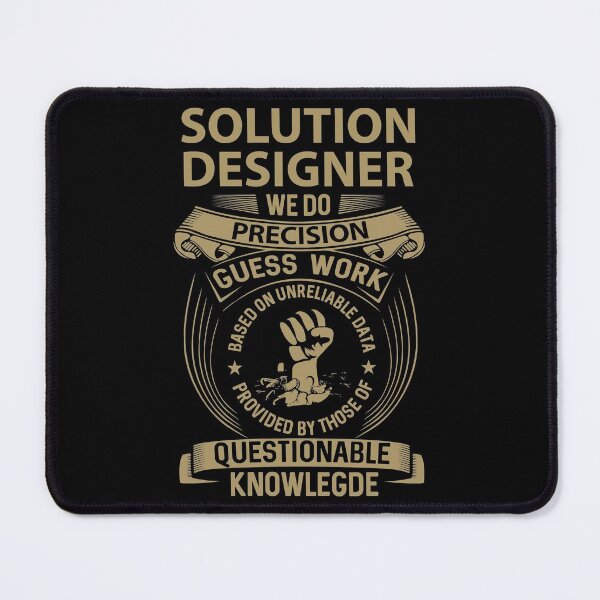 Item preview, Solution Designer T Shirt - We Do Precision Job Gift Item Tee designed and sold by natalinedk.