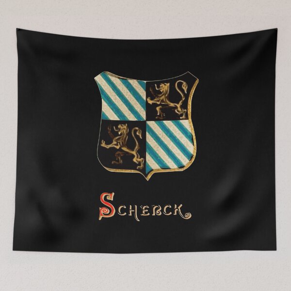 Item preview, Schenck Family Coat of Arms designed and sold by Heraldica.