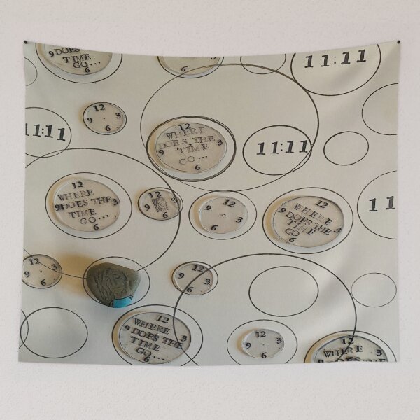 Item preview, Time Flies designed and sold by LoveHeartRocks.