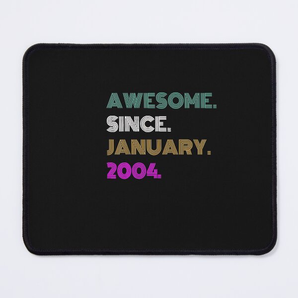 Item preview, 18 Years Old Awesome Since January 2004 18th Birthday T-Shirt designed and sold by BeFaCtO.