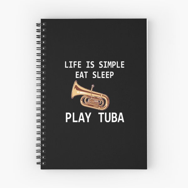 Item preview, Tuba Player Gift, life is simple eat sleep play tuba Birthday Gifts Tubaist Funny Musician  Band Gift  Funny Rude Offensive saying, designed and sold by joygift369.