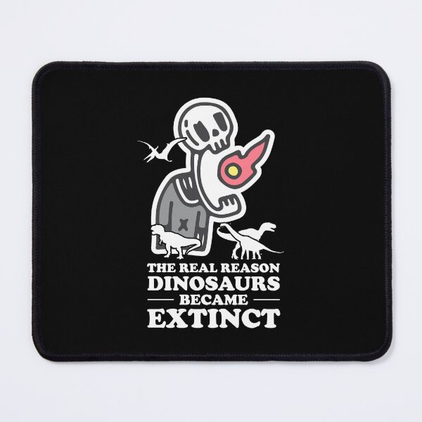 Item preview, The real reason dinosaurs became extinct - Meteor Eating By A Cute Skeleton designed and sold by crazycollective.