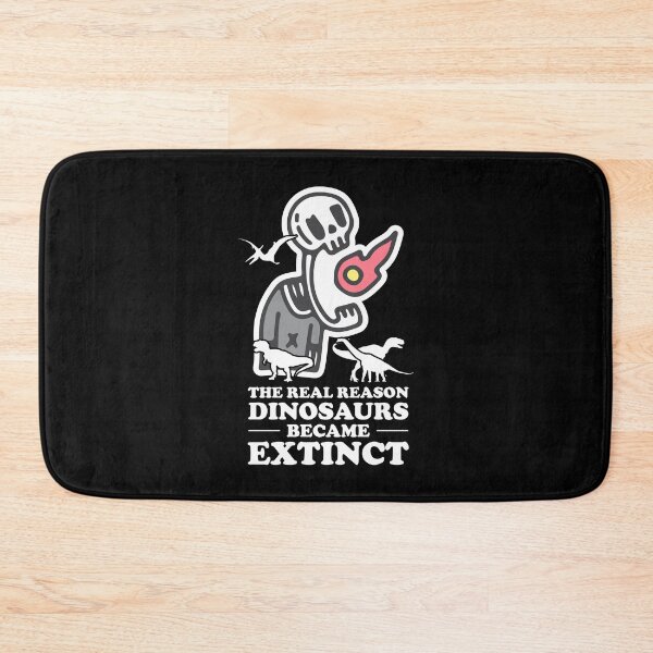 Item preview, The real reason dinosaurs became extinct - Meteor Eating By A Cute Skeleton designed and sold by crazycollective.