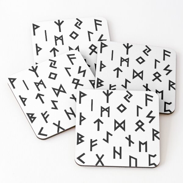 Item preview, Elder Futhark all over  designed and sold by mattpetrey.