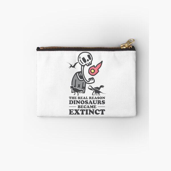 Item preview, The real reason dinosaurs became extinct -  Meteor Eating By A Cute Skeleton designed and sold by crazycollective.