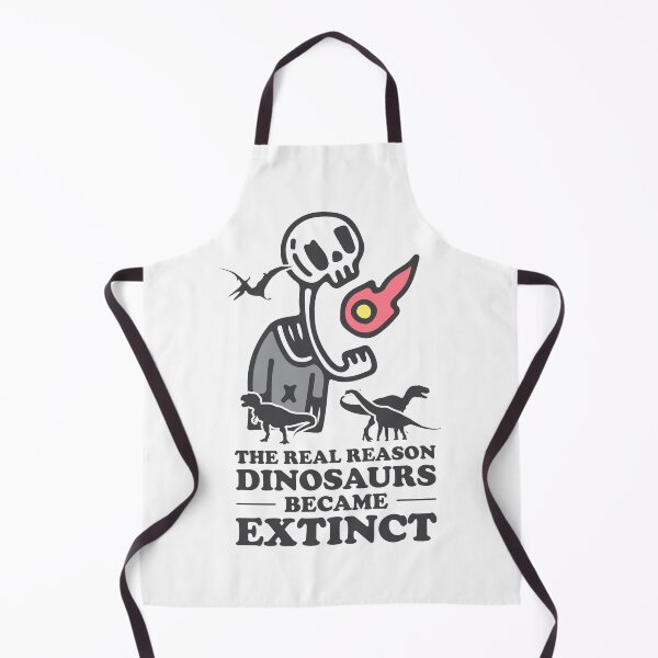 Item preview, The real reason dinosaurs became extinct -  Meteor Eating By A Cute Skeleton designed and sold by crazycollective.