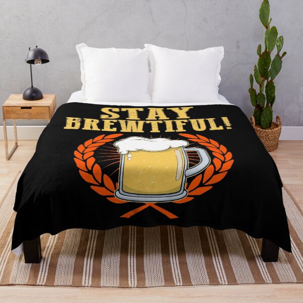 Item preview, Stay Brewtiful Craft Beer Drinkers Brewing print designed and sold by jakehughes2015.