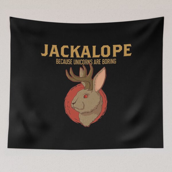 Item preview, Unicorns Are Boring Taxidermist Cryptid Jackalope design designed and sold by jakehughes2015.