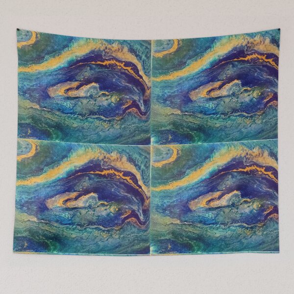 Item preview, "The Flow" acrylic flow painting designed and sold by Art by Angel_Unleashed.