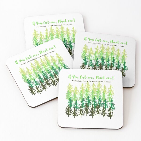 Item preview, If you cut one, plant one - trees by IPJ designed and sold by TIPJ.