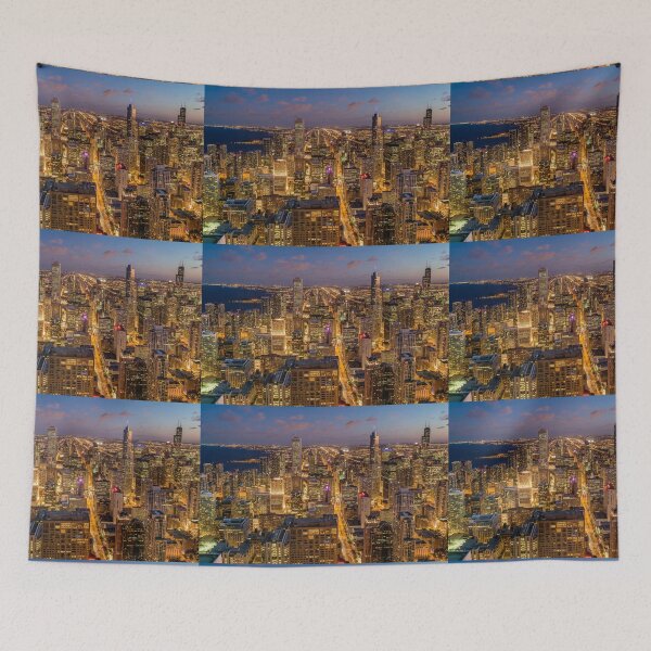 Item preview, Chicago City Skyline  designed and sold by newburyboutique.