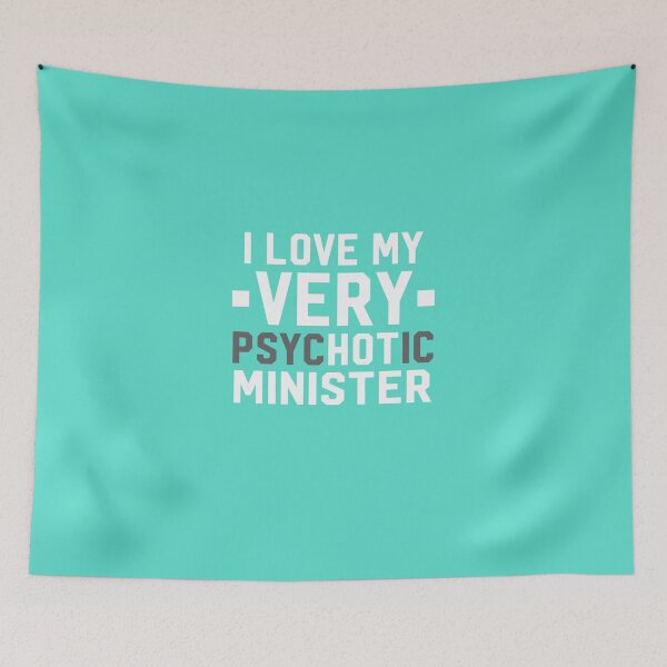 Item preview, Psychotic Minister designed and sold by AlwaysAwesome.