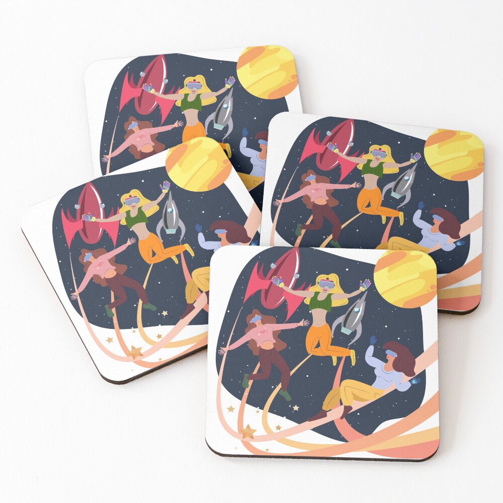 Item preview, Coasters (Set of 4) designed and sold by HaPi88.