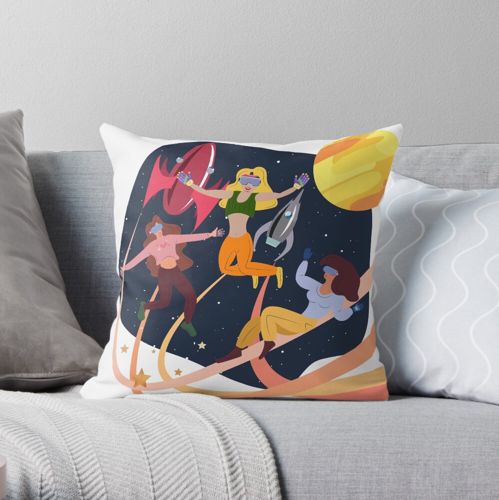 Item preview, Throw Pillow designed and sold by HaPi88.