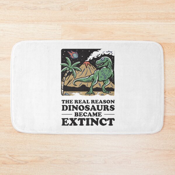 Item preview, The real reason dinosaurs became extinct - Death By Volcano designed and sold by crazycollective.