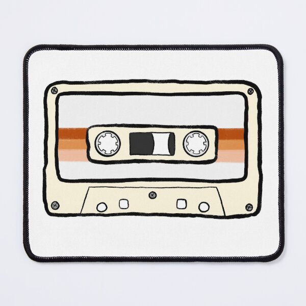 Item preview, Cassette Tape (Cream, Orange) designed and sold by KayHye.