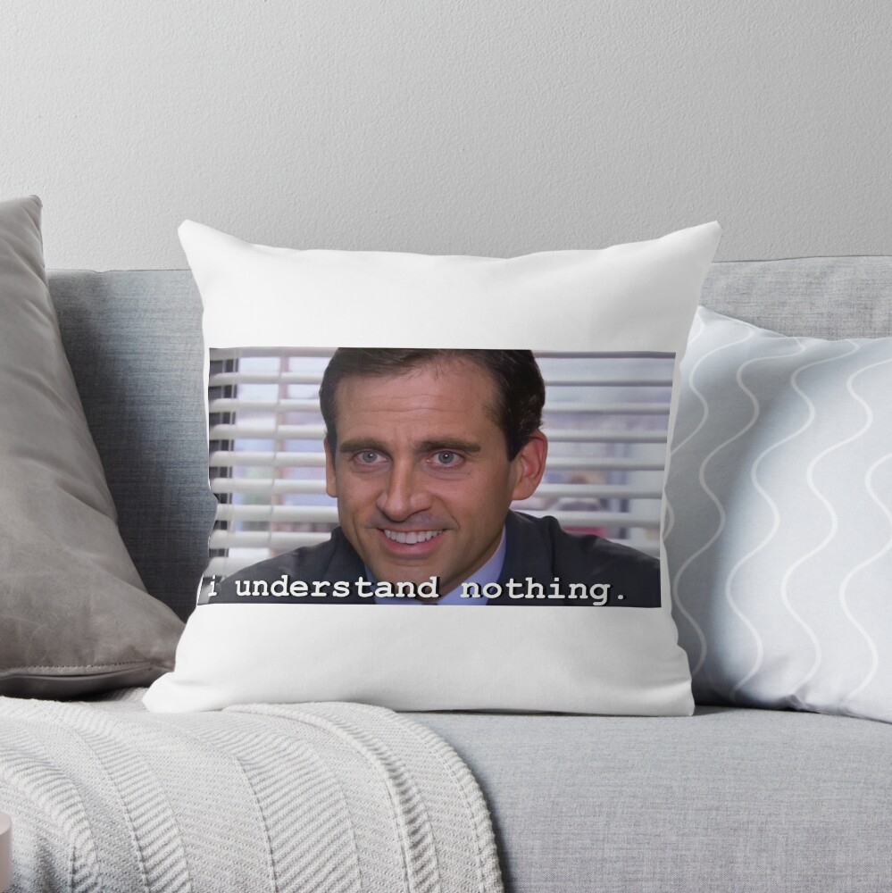 Michael Scott - The Office Collage Throw Pillow for Sale by Michaelws