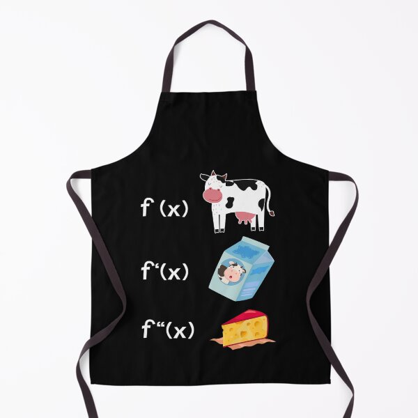 Item preview, Funny Math Teacher Art Cow Milk Cheese Calculus Formula designed and sold by Dressed For Duty.
