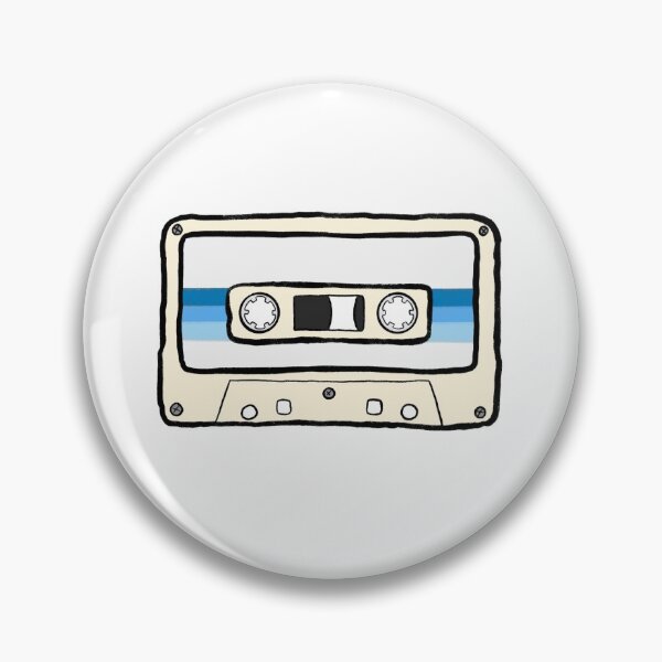 Item preview, Cassette Tape (Cream, Blue) designed and sold by KayHye.