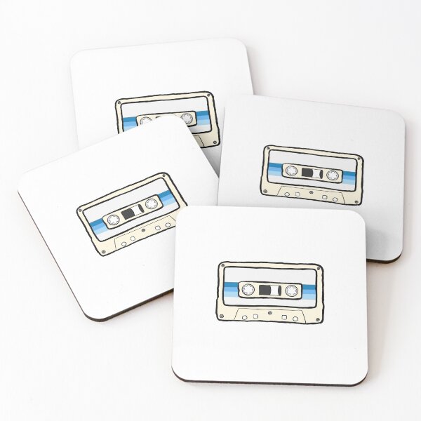 Item preview, Cassette Tape (Cream, Blue) designed and sold by KayHye.