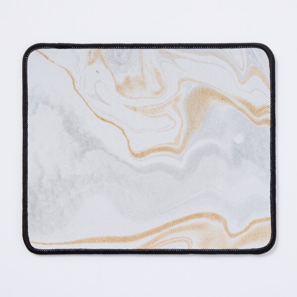 Item preview, White & Gold Liquid Marble designed and sold by newburyboutique.