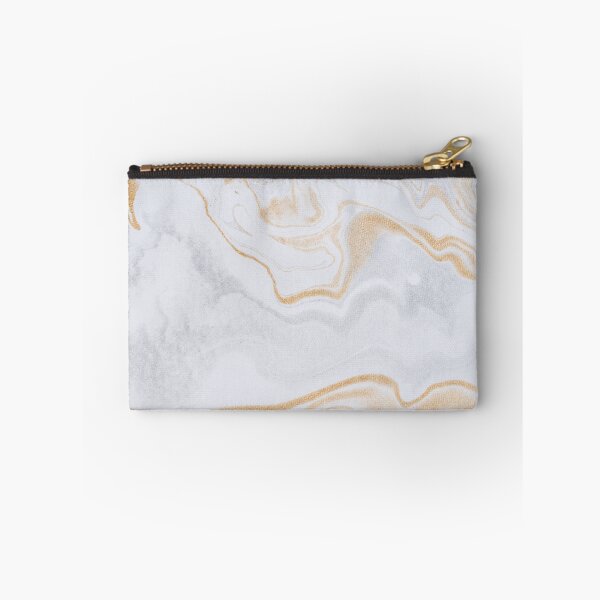 Item preview, White & Gold Liquid Marble designed and sold by newburyboutique.
