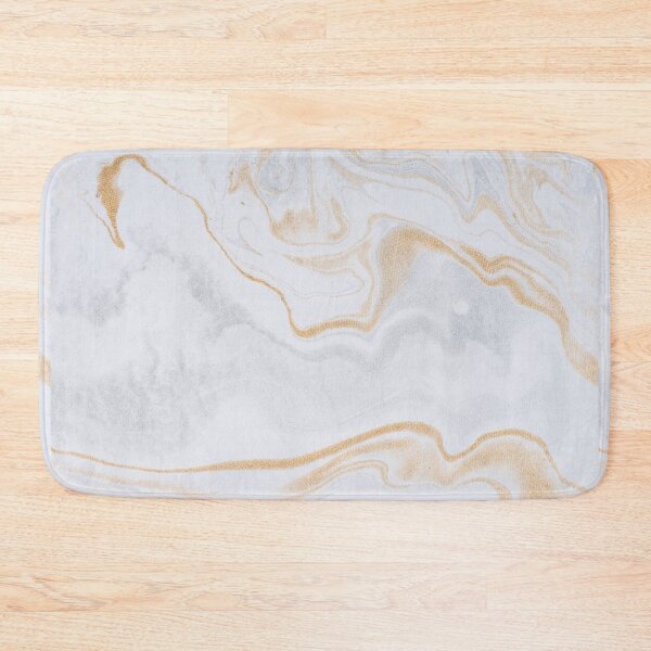 Item preview, White & Gold Liquid Marble designed and sold by newburyboutique.