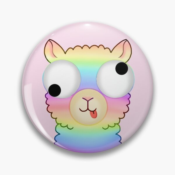 Item preview, Rainbow Llama  designed and sold by theFairyGarden.