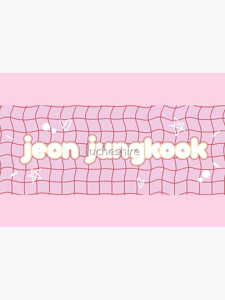 BTS Jungkook Fabric on sale Slogan