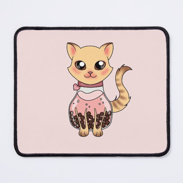 Item preview, Boba Cat: Strawberry designed and sold by theFairyGarden.