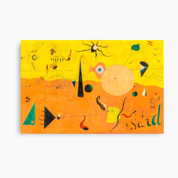 Miro | The Hunter (Catalan Landscape) | Canvas Print