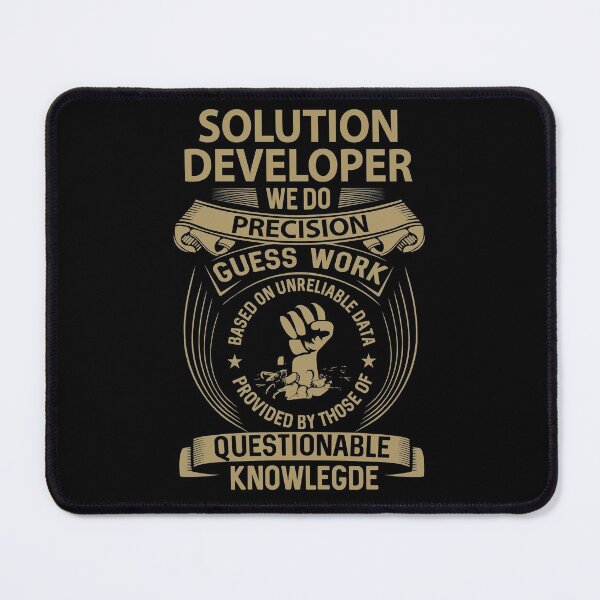 Item preview, Solution Developer T Shirt - We Do Precision Job Gift Item Tee designed and sold by natalinedk.