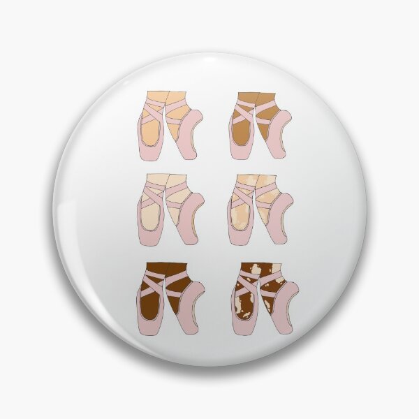 Aperçu de l'œuvre Diversité dans la danse - Ballerines Pointe Shoes créée et vendue par venus-and-mars.