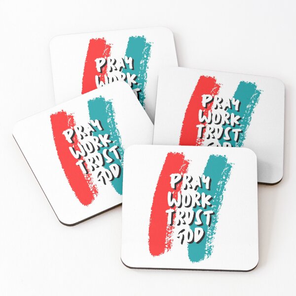 Item preview, Pray Work Trust God designed and sold by kindryb.