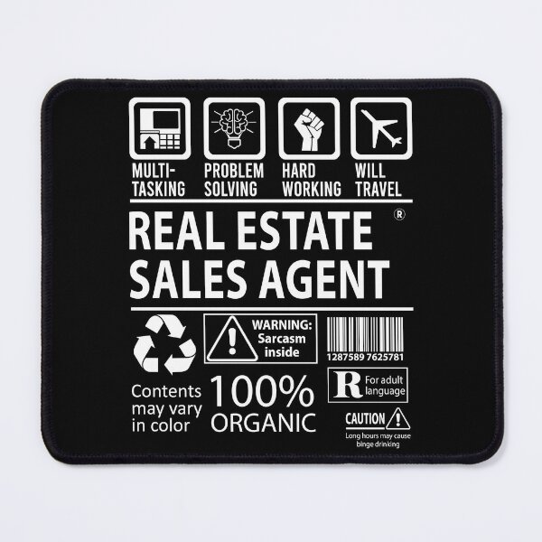 Item preview, Real Estate Sales Agent T Shirt - MultiTasking Certified Job Gift Item Tee designed and sold by andahanson.