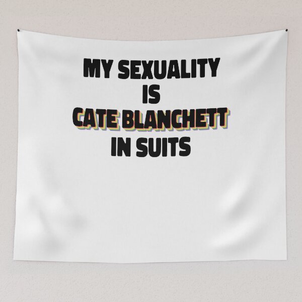 Item preview, Animal My Sexuality Is Cate Blanchett In Suits Cool Graphic Gifts designed and sold by johnsonRosa.