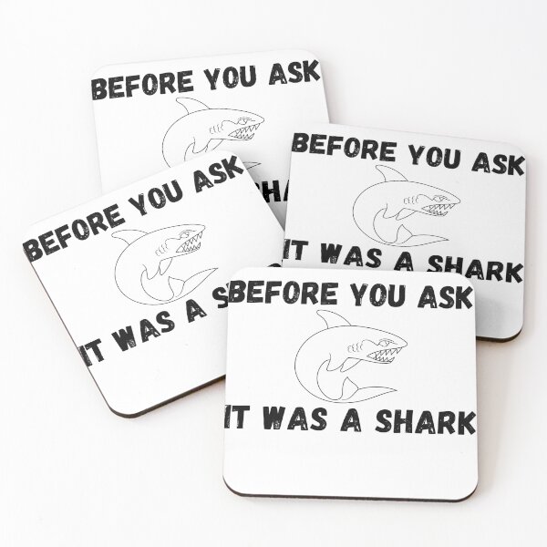 Item preview, Before You Ask It Was A Shark - Funny Amputee Leg Joke Gift For Amputees designed and sold by GhaliSmith.