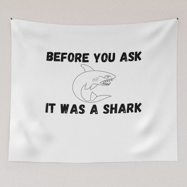 Item preview, Before You Ask It Was A Shark - Funny Amputee Leg Joke Gift For Amputees designed and sold by GhaliSmith.
