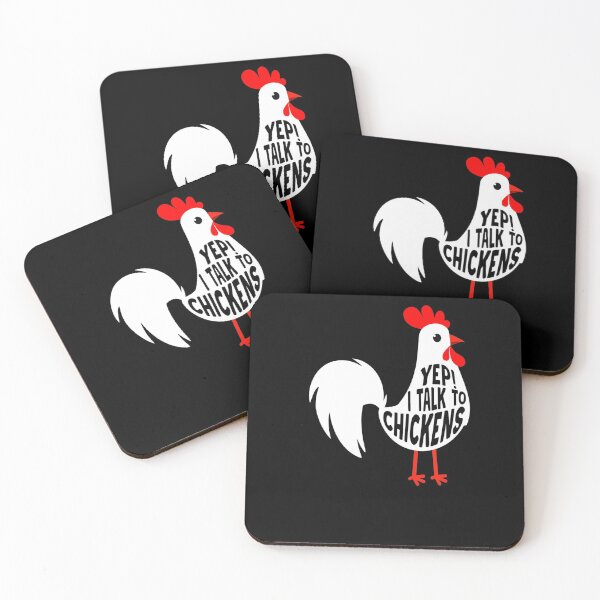 Item preview, To Chickens Buff Chicken Farmer designed and sold by Ornv.