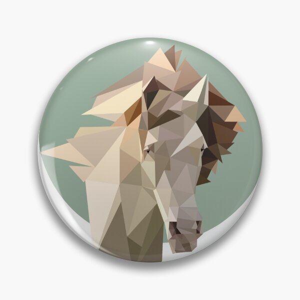 Item preview, Geometric horse designed and sold by BigAndBug.