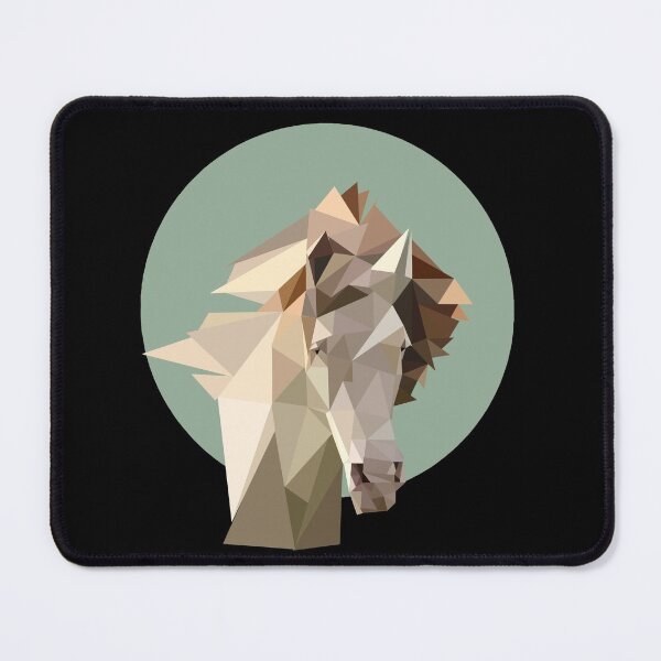 Item preview, Geometric horse designed and sold by BigAndBug.