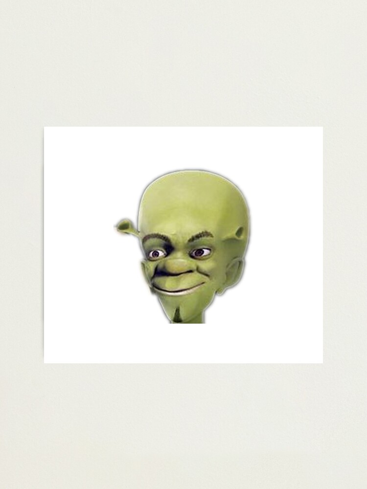 Shrek T-Pose  Photographic Print for Sale by KikimoraFasbn