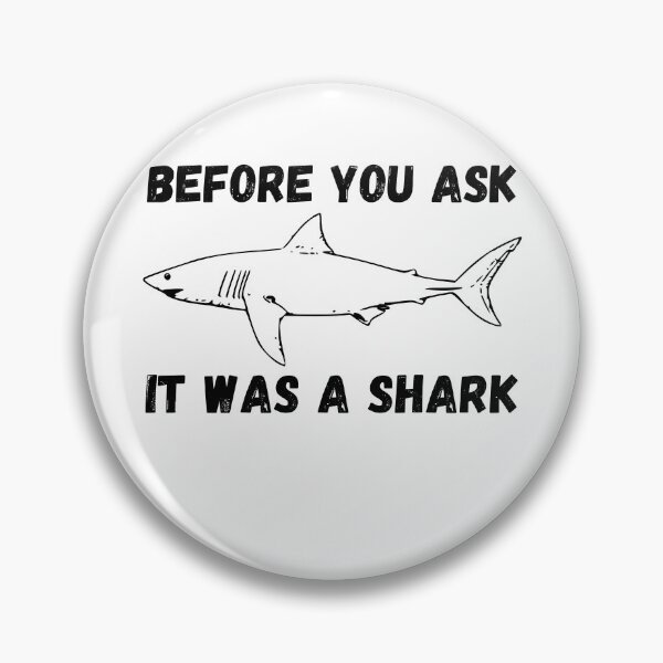 Item preview, Before You Ask It Was A Shark - Funny Cool Amputee Leg Joke Gift For Amputees designed and sold by GhaliSmith.